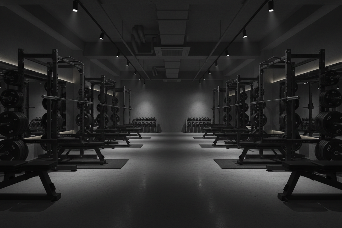 CoreVanta Gym Banner Background